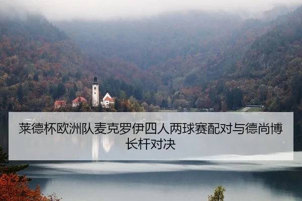 莱德杯欧洲队麦克罗伊四人两球赛配对与德尚博长杆对决